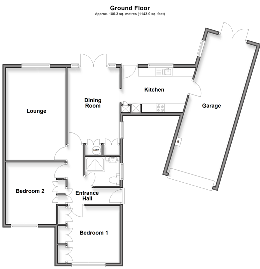 Chester Avenue, Hawkenbury floorplan