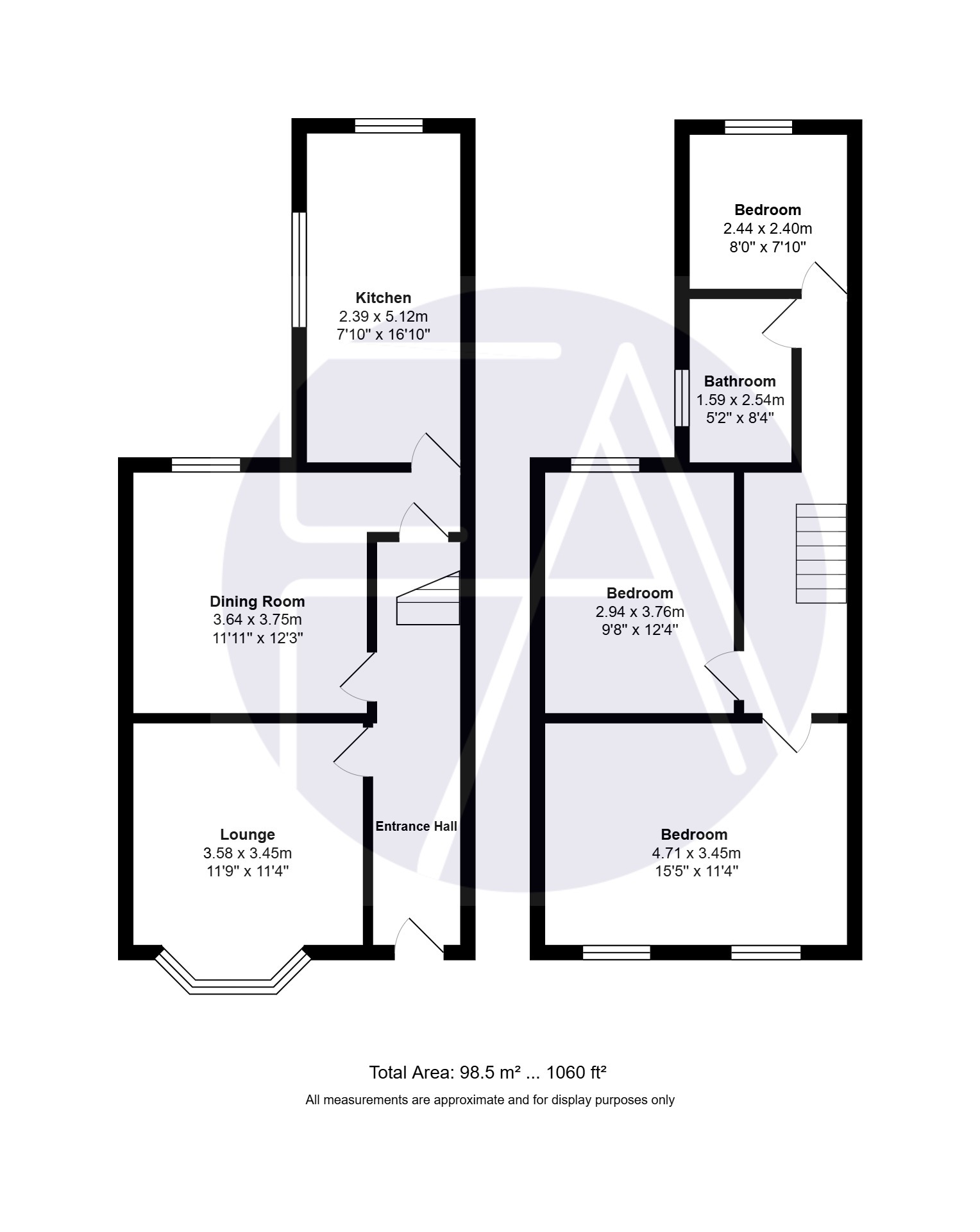 39 St. Johns Road, Southport, Merseyside floorplan