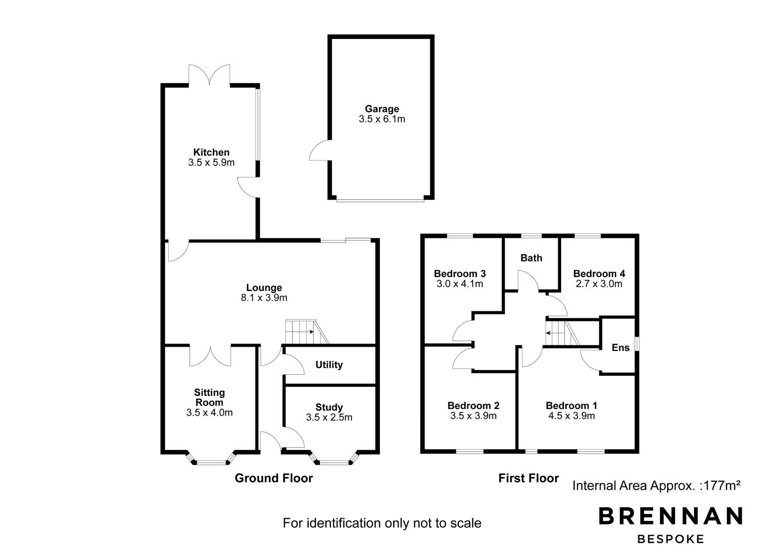 45, Station Road, Kettering floorplan