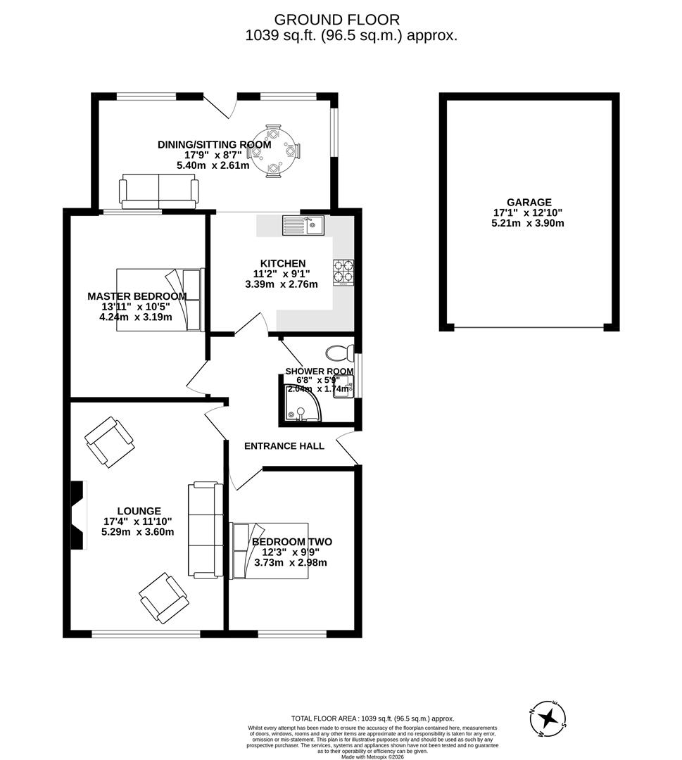 79, Fir Trees Avenue, Preston floorplan