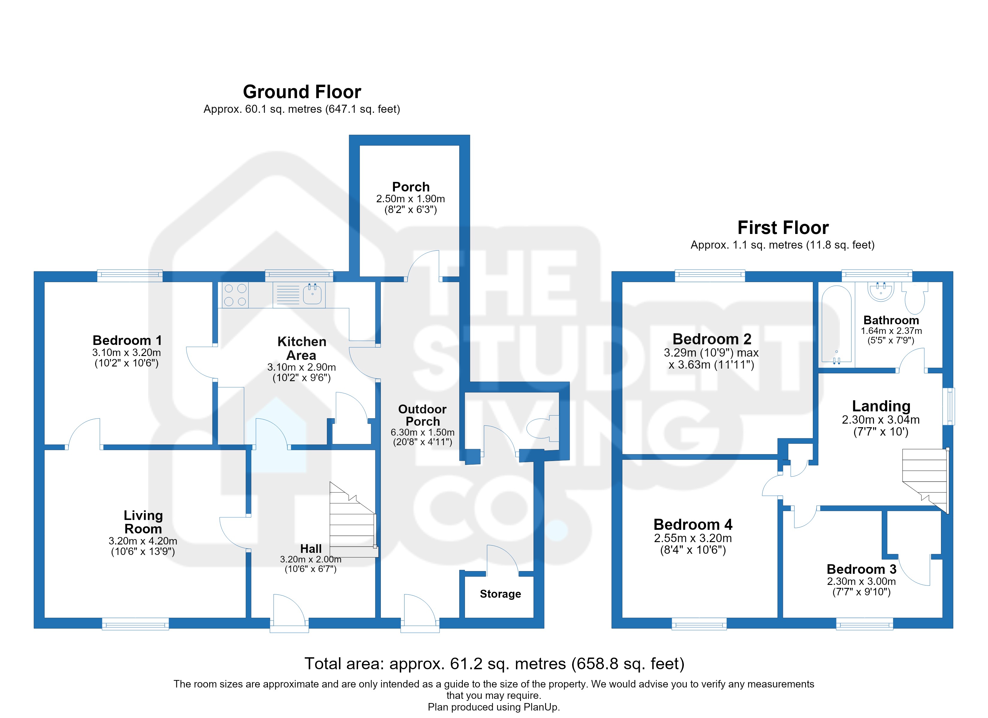 10, Shelley Avenue, Nottingham floorplan