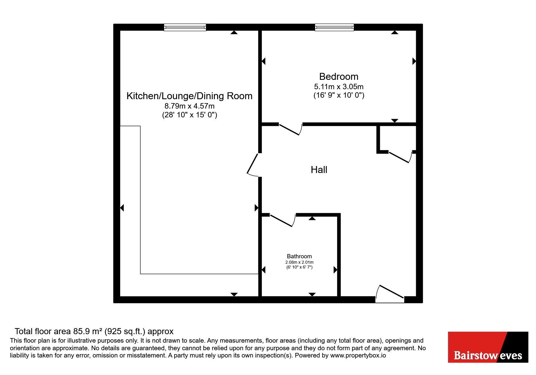 Apartment 37, The Silk Works, 256, Foleshill Road, West Midlands floorplan