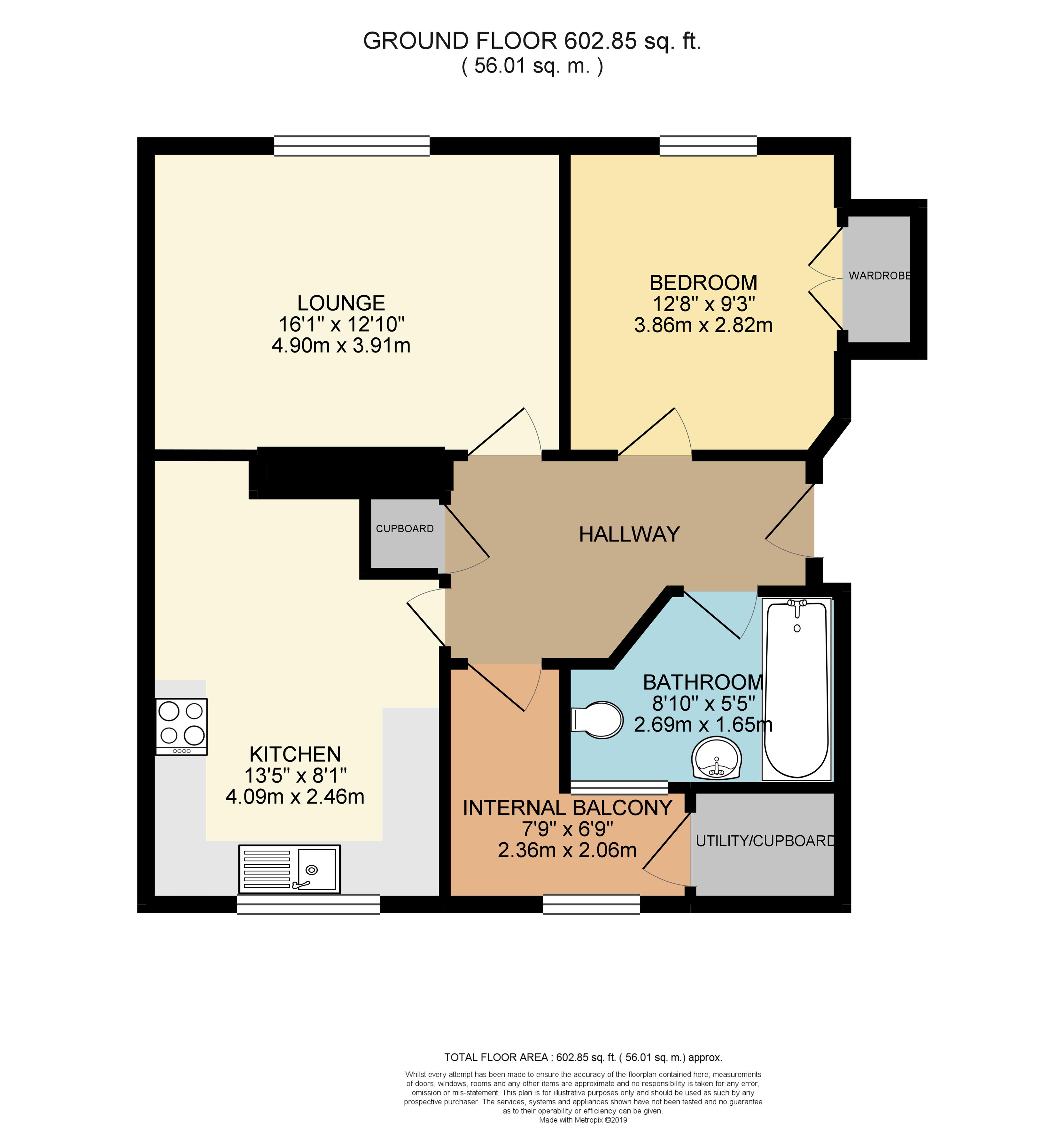 1 Bedrooms Flat for sale in Harbourer Road, Ilford IG6