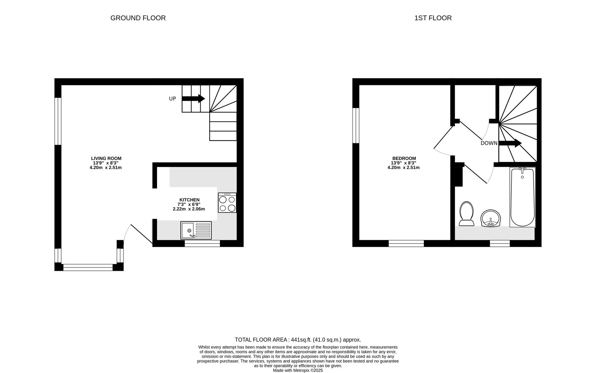 112 Garratts Way, High Wycombe floorplan