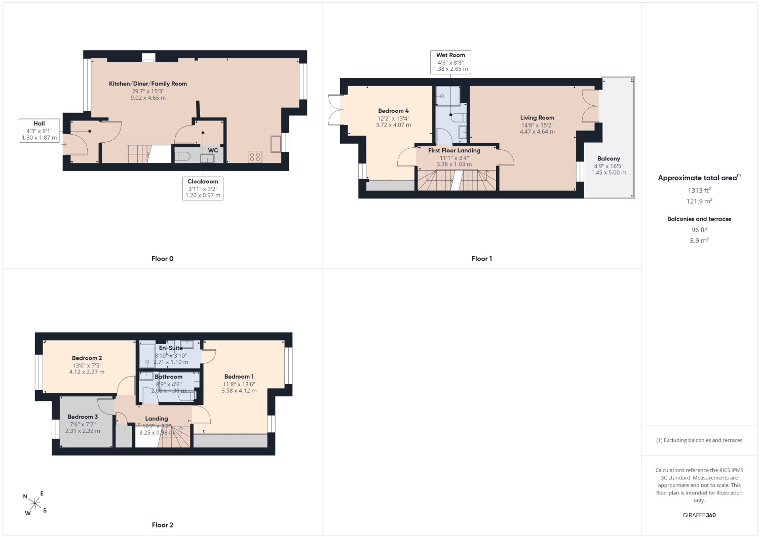 22, THE KNOWLES, LIVERPOOL floorplan