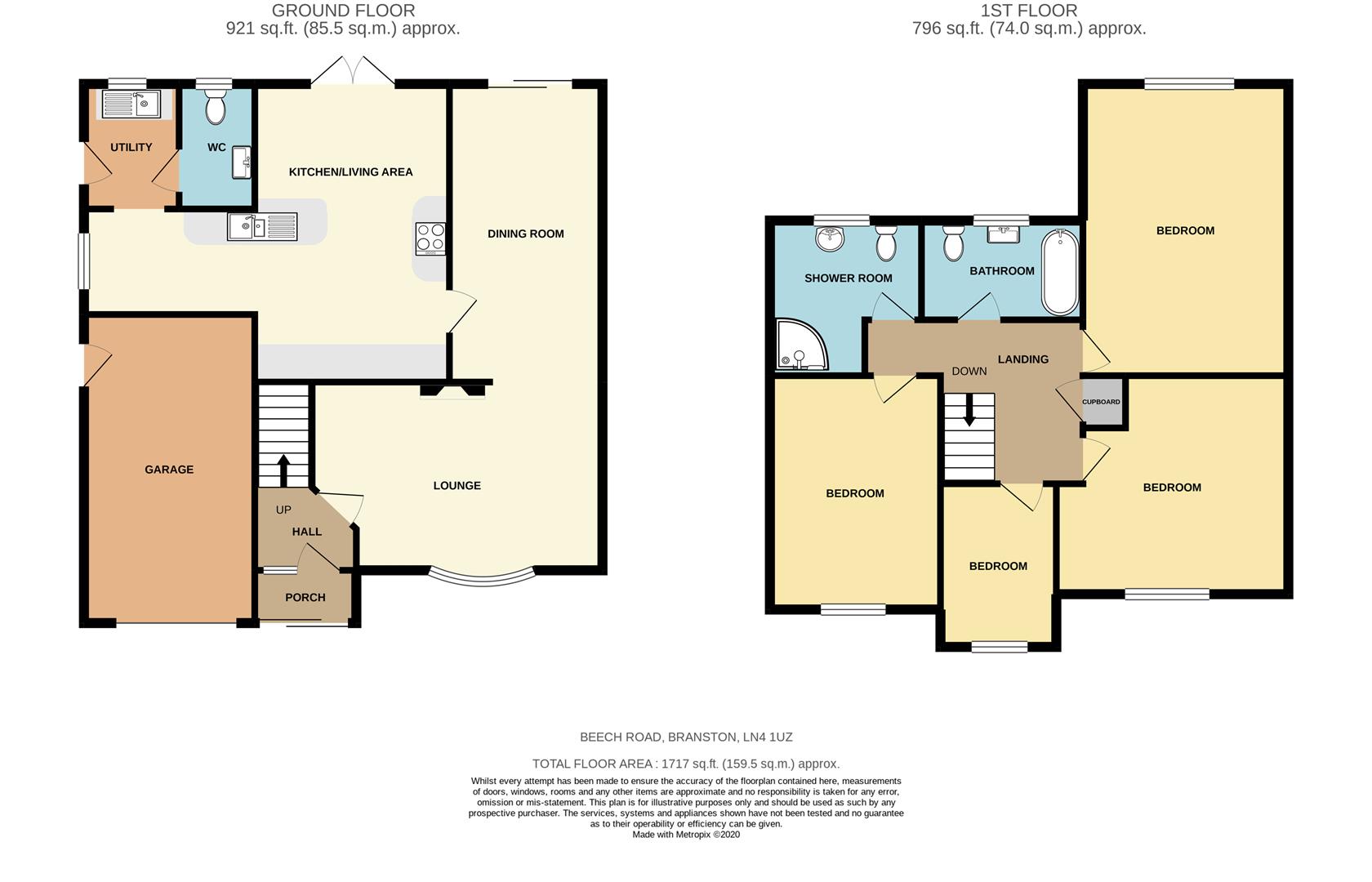 4 bed detached house for sale in Beech Road, Branston, Lincoln LN4 Zoopla