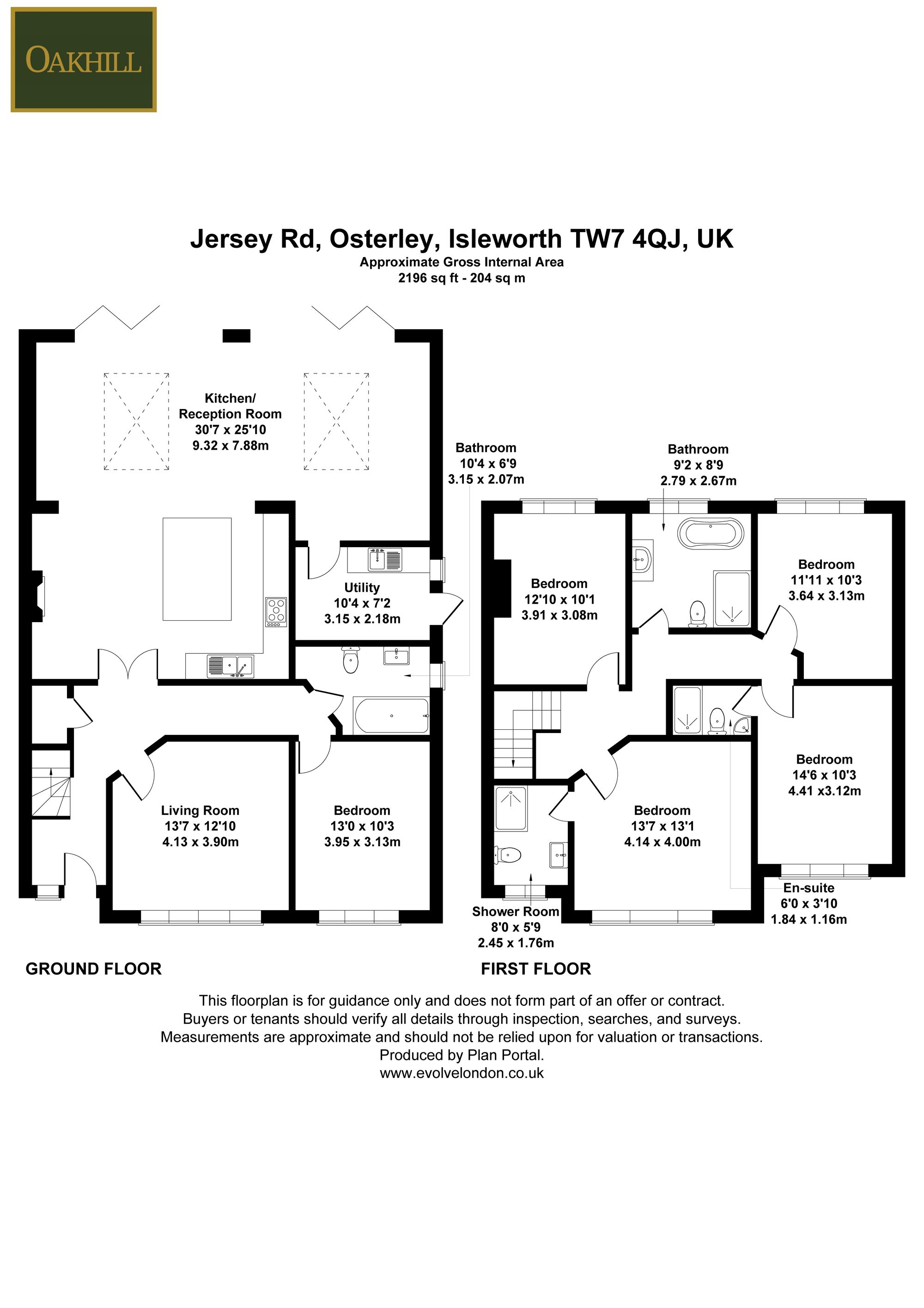 197 Jersey Road, Isleworth floorplan