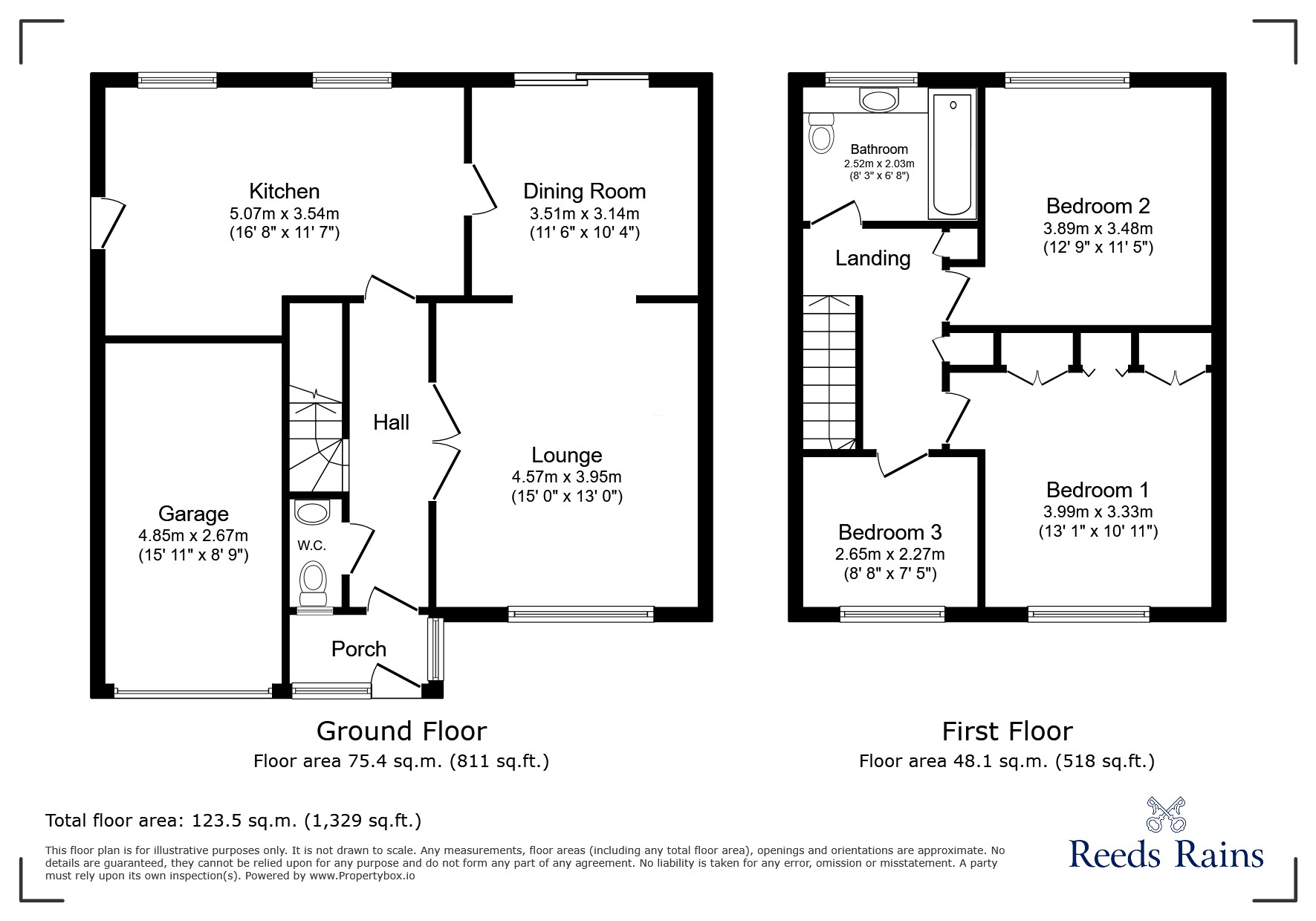 5, Epsom Close, Durham floorplan