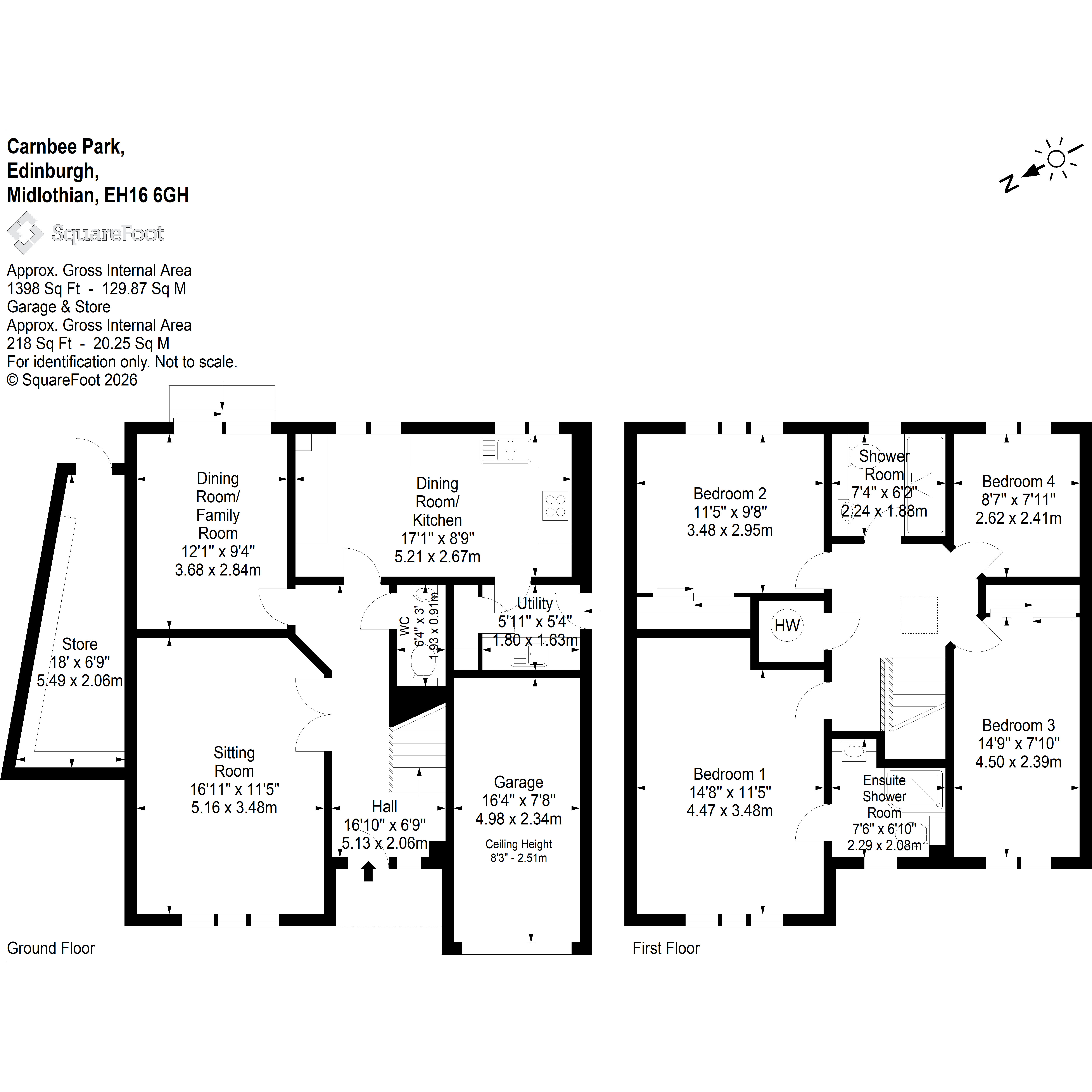 50, Carnbee Park, Edinburgh floorplan