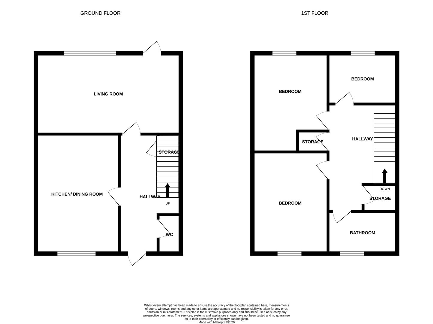 1, Denham Close, St. Leonards-On-Sea floorplan