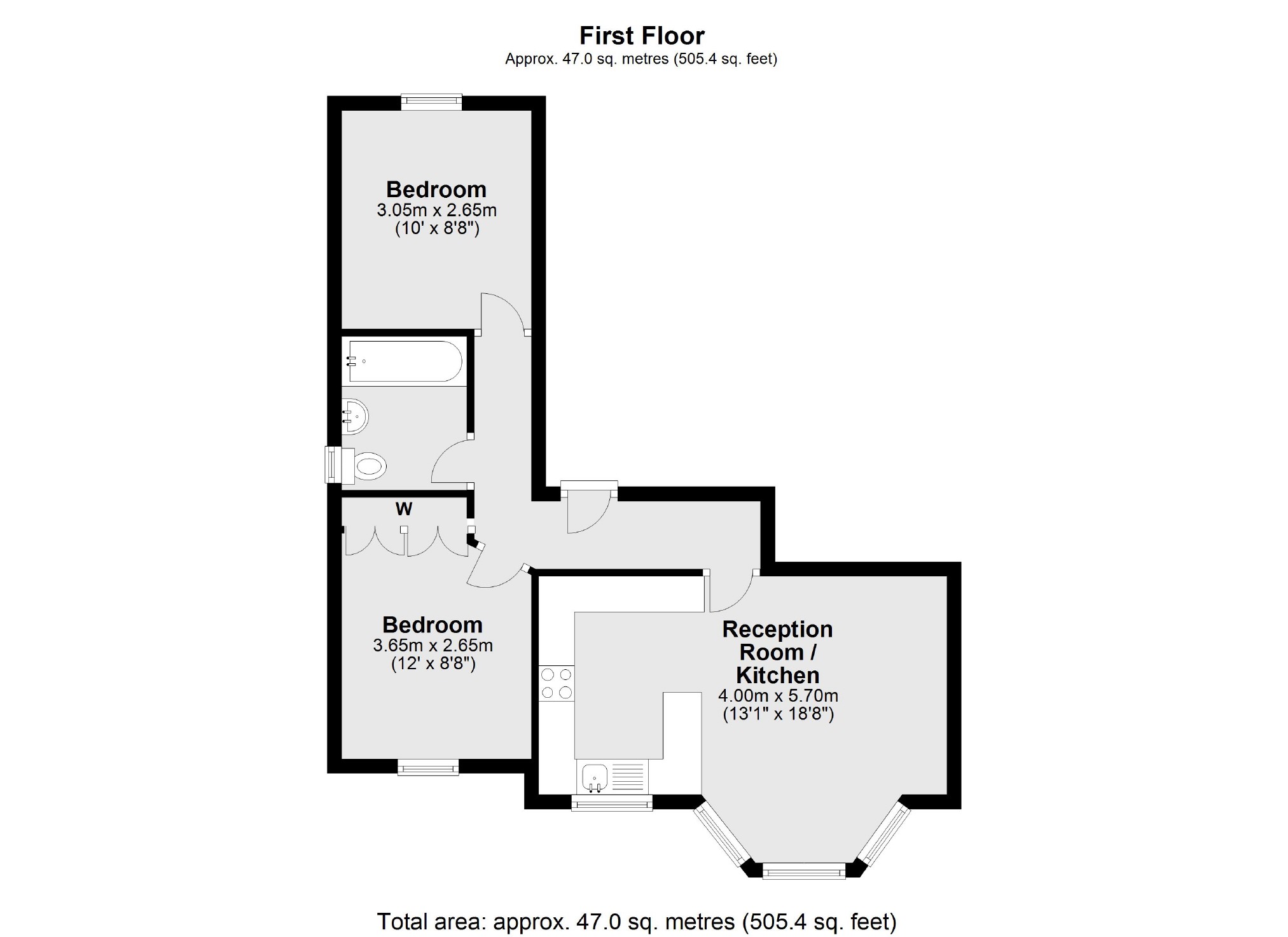Berrylands Road, Berrylands, Surbiton KT5, 2 bedroom flat for sale