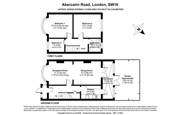 3 Bedrooms Terraced house for sale in Abercairn Road, London SW16