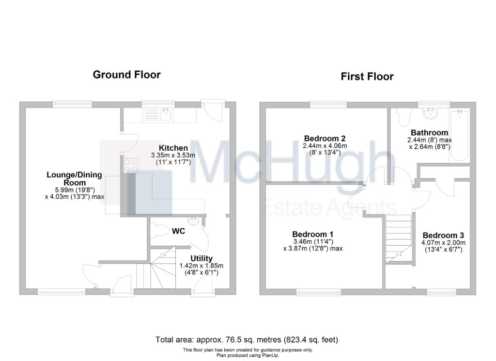 24, Auchnacraig Road, Clydebank floorplan