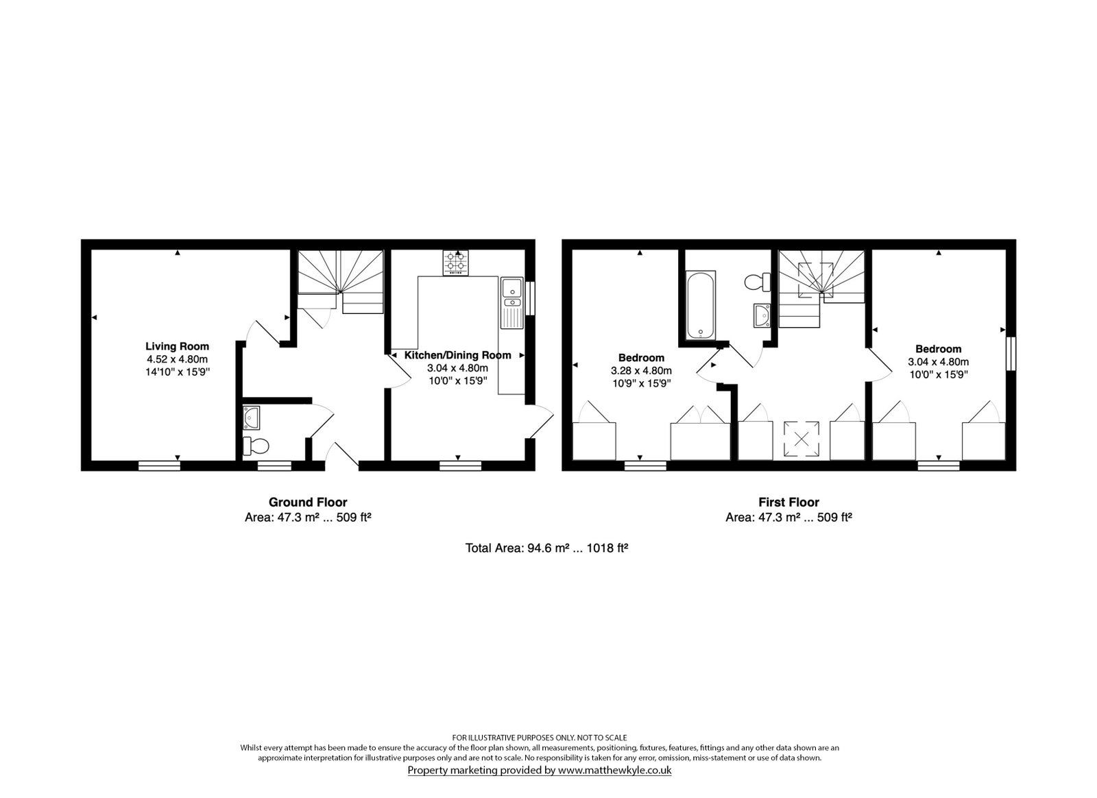 2, Foxleigh Mews, Puckeridge floorplan
