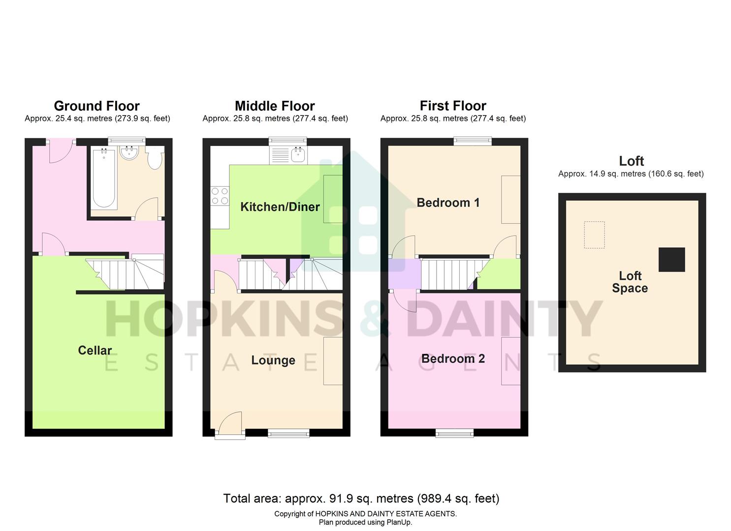 Penn Street, Belper DE56, 2 bedroom terraced house for sale 61423992