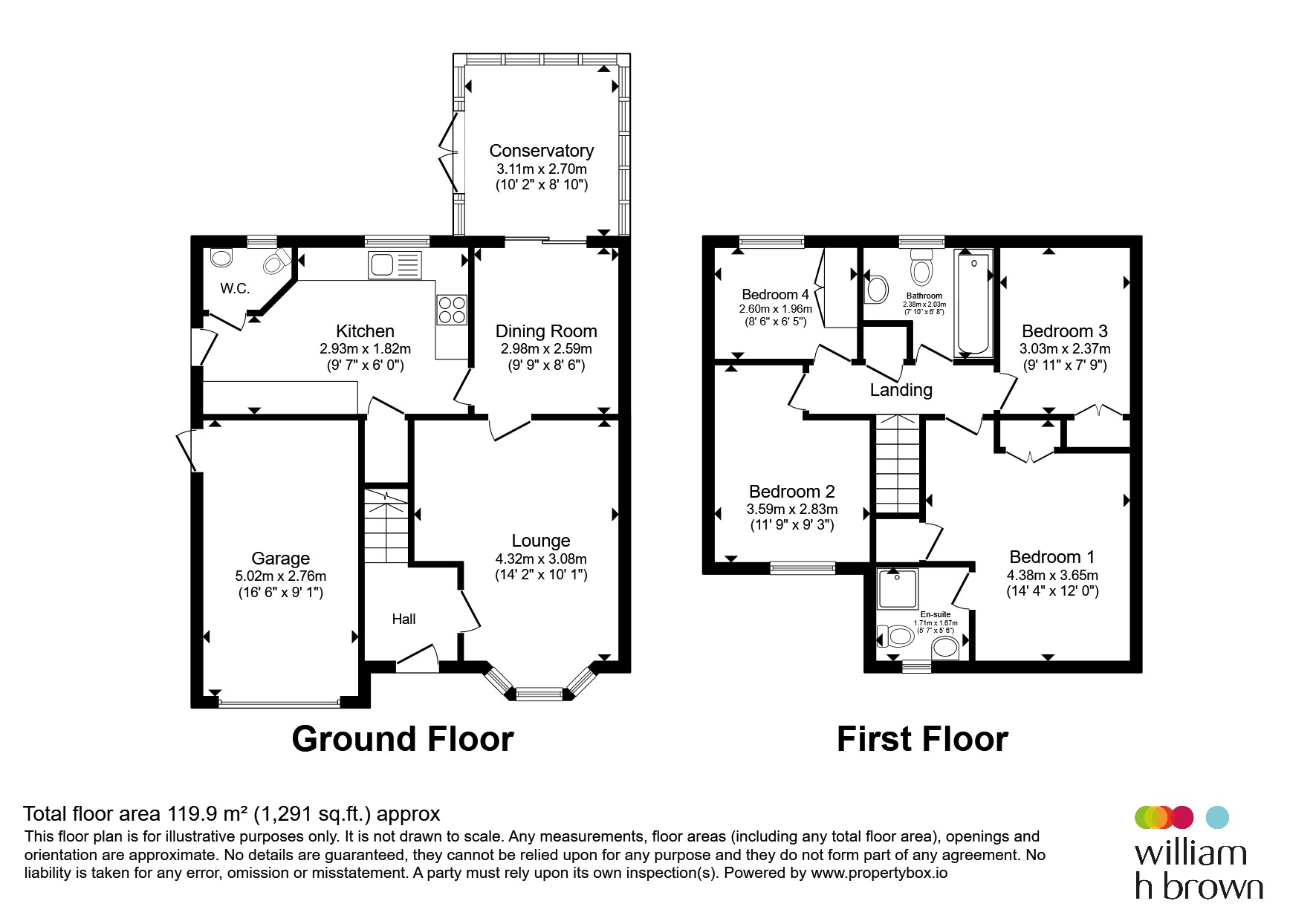 21, Camborne Crescent, Retford floorplan