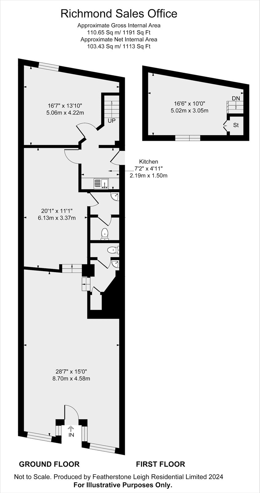 15, Sheen Road, Richmond floorplan
