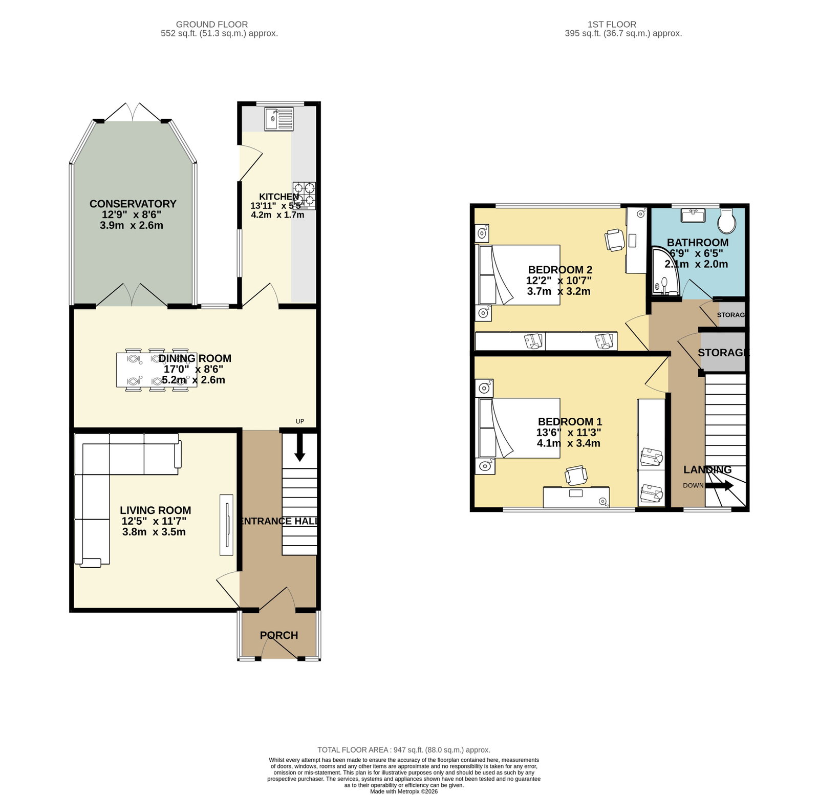 56, Northumberland Road, Stockport floorplan