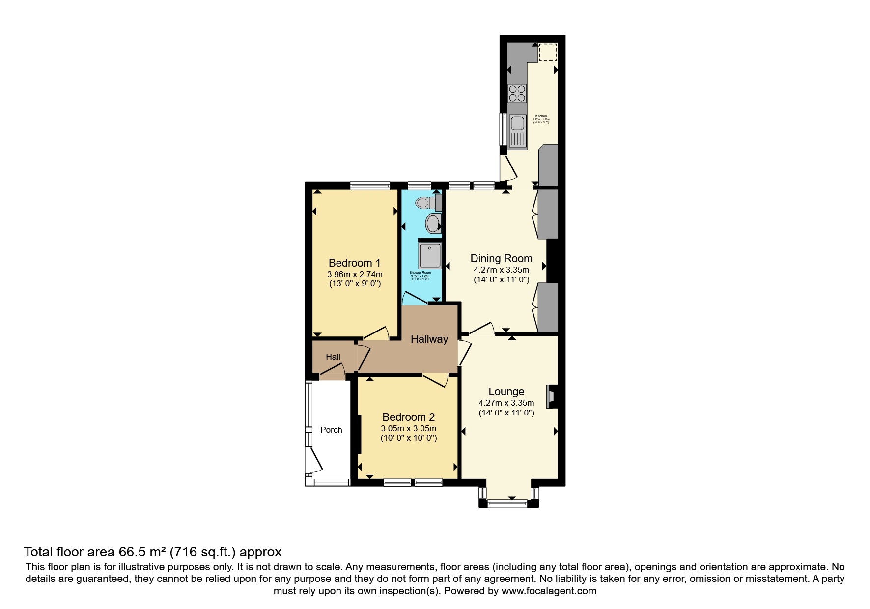 5, Central Avenue, Glasgow floorplan