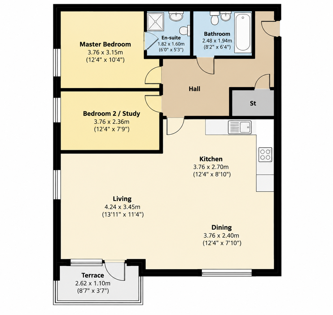 Palmerstones Court, Bolton floorplan