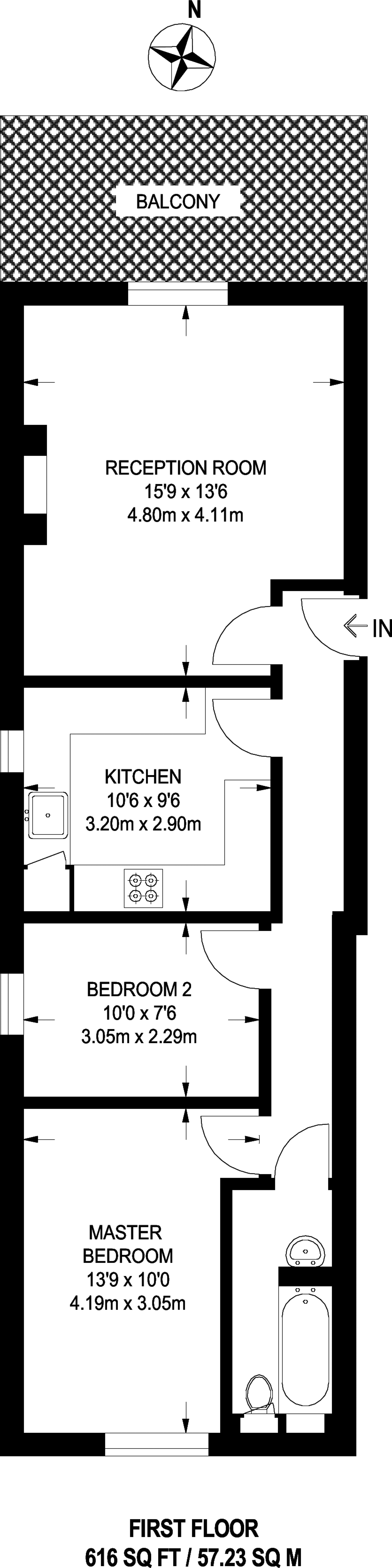 2 Bedrooms Flat to rent in Oxford Gardens, North Kensington W10