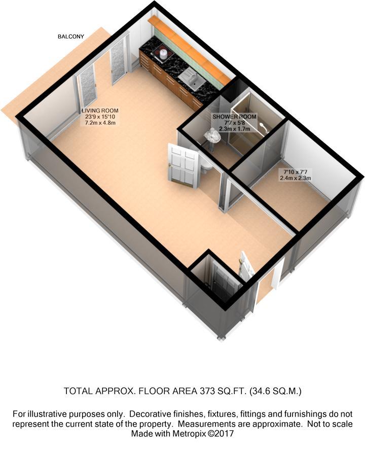 0 Bedrooms Studio to rent in Hudson Apartments, Chadwell Lane N8