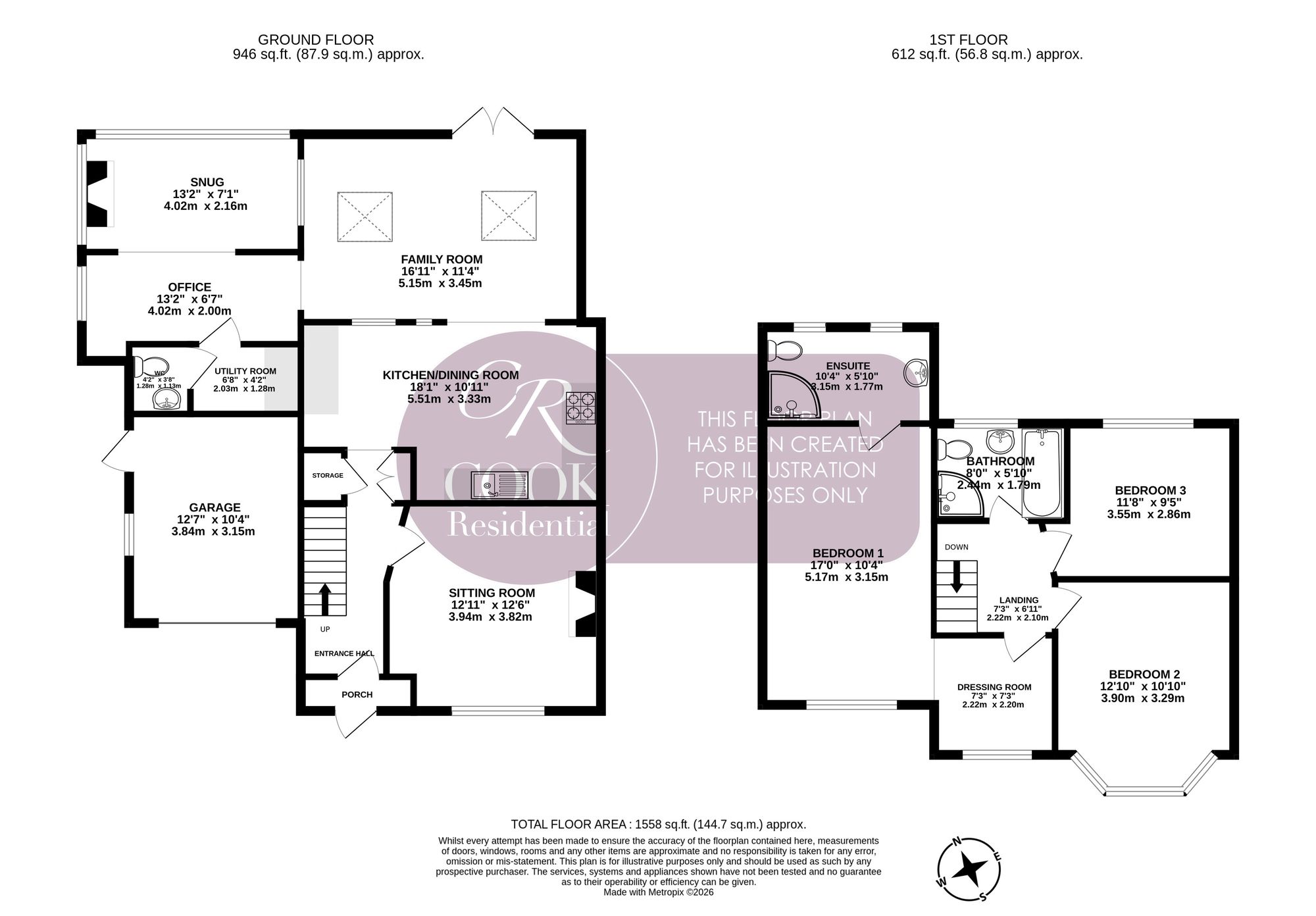 139a Gloucester Road, Cheltenham floorplan