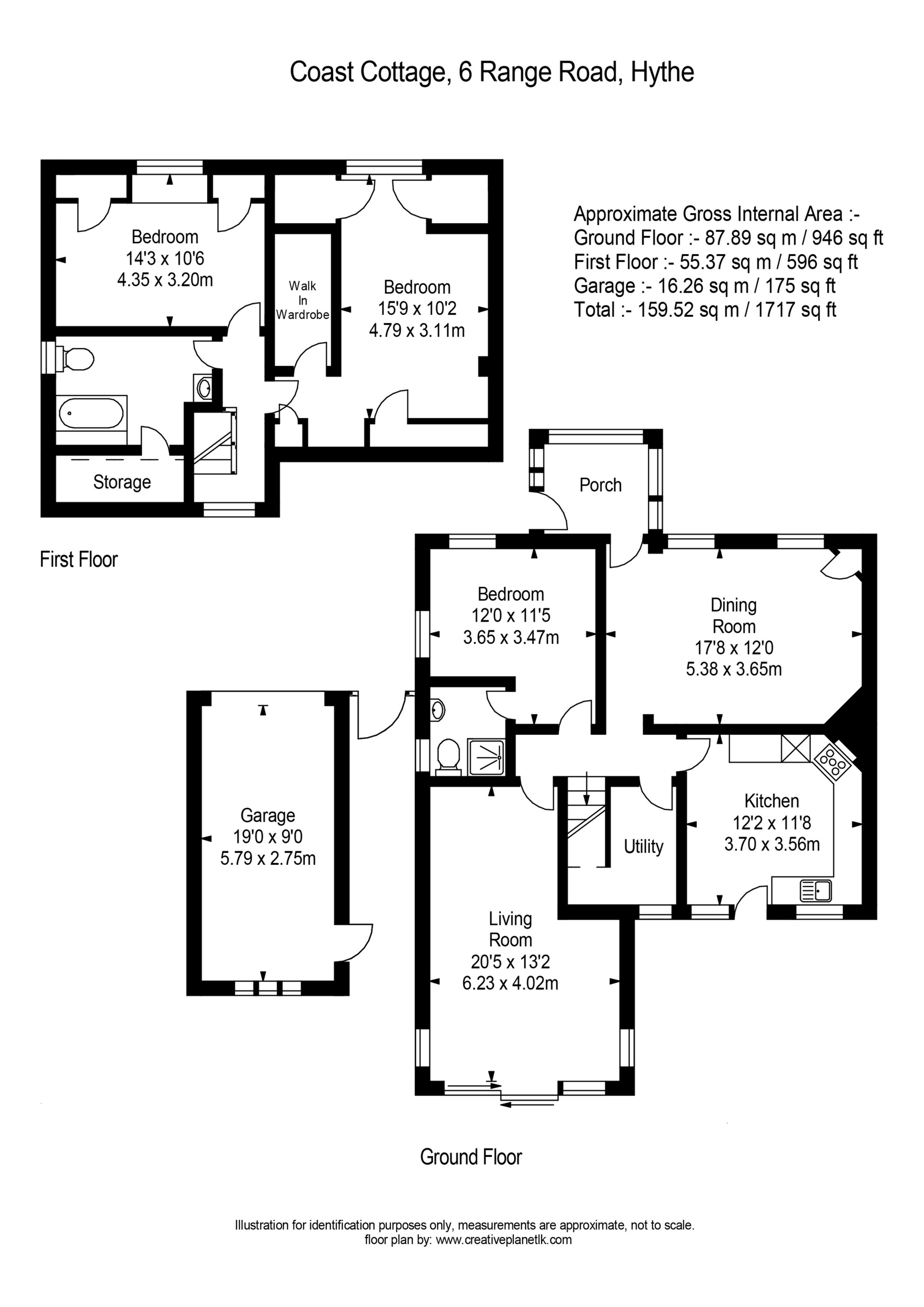 Coast Cottage 6, Range Road, Hythe floorplan