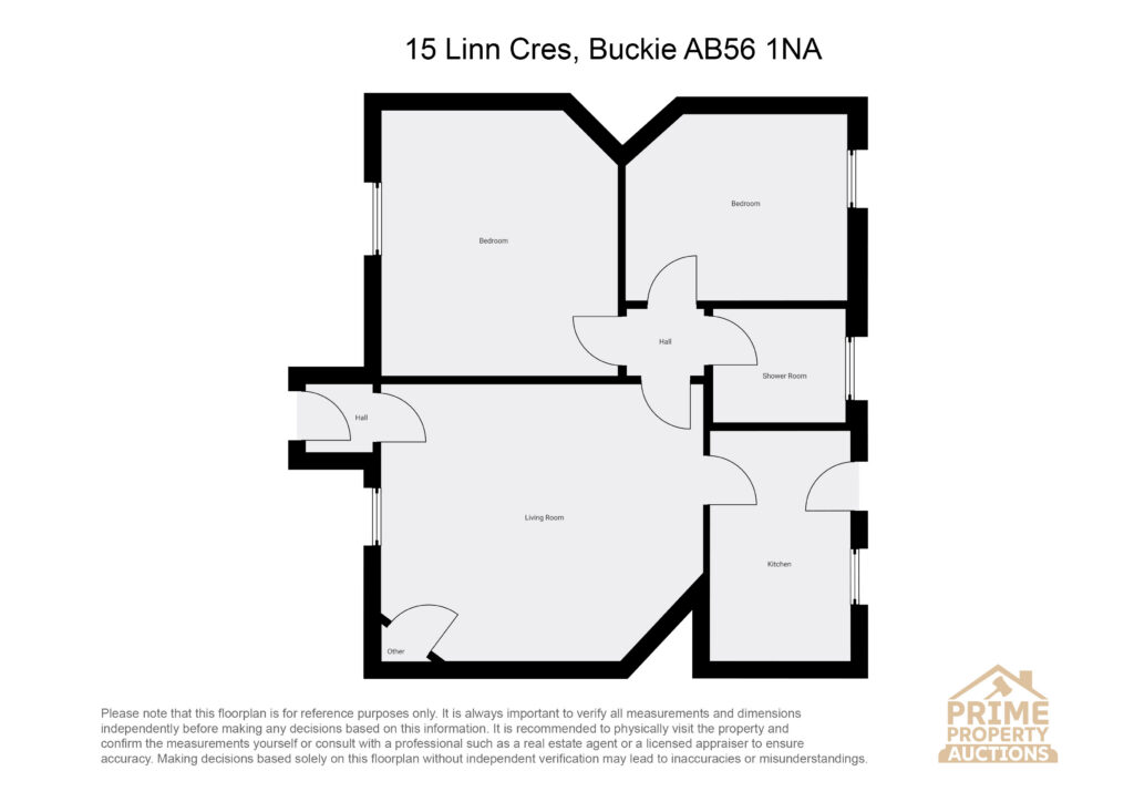 15, Linn Crescent, Buckie floorplan