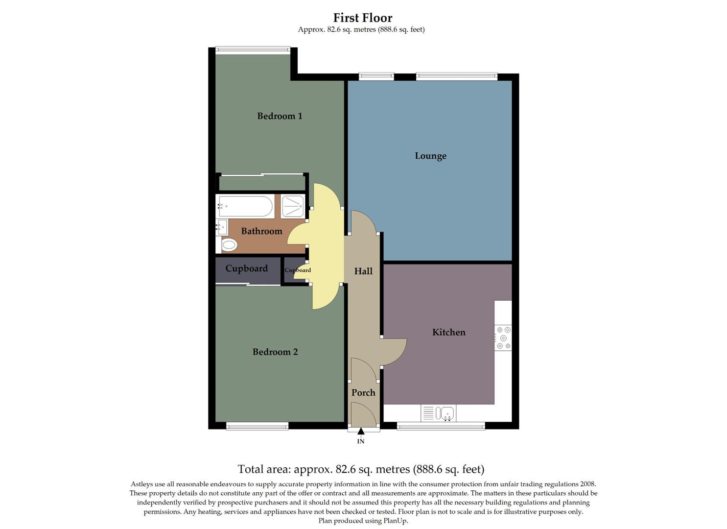 30, Roman Court, Swansea floorplan