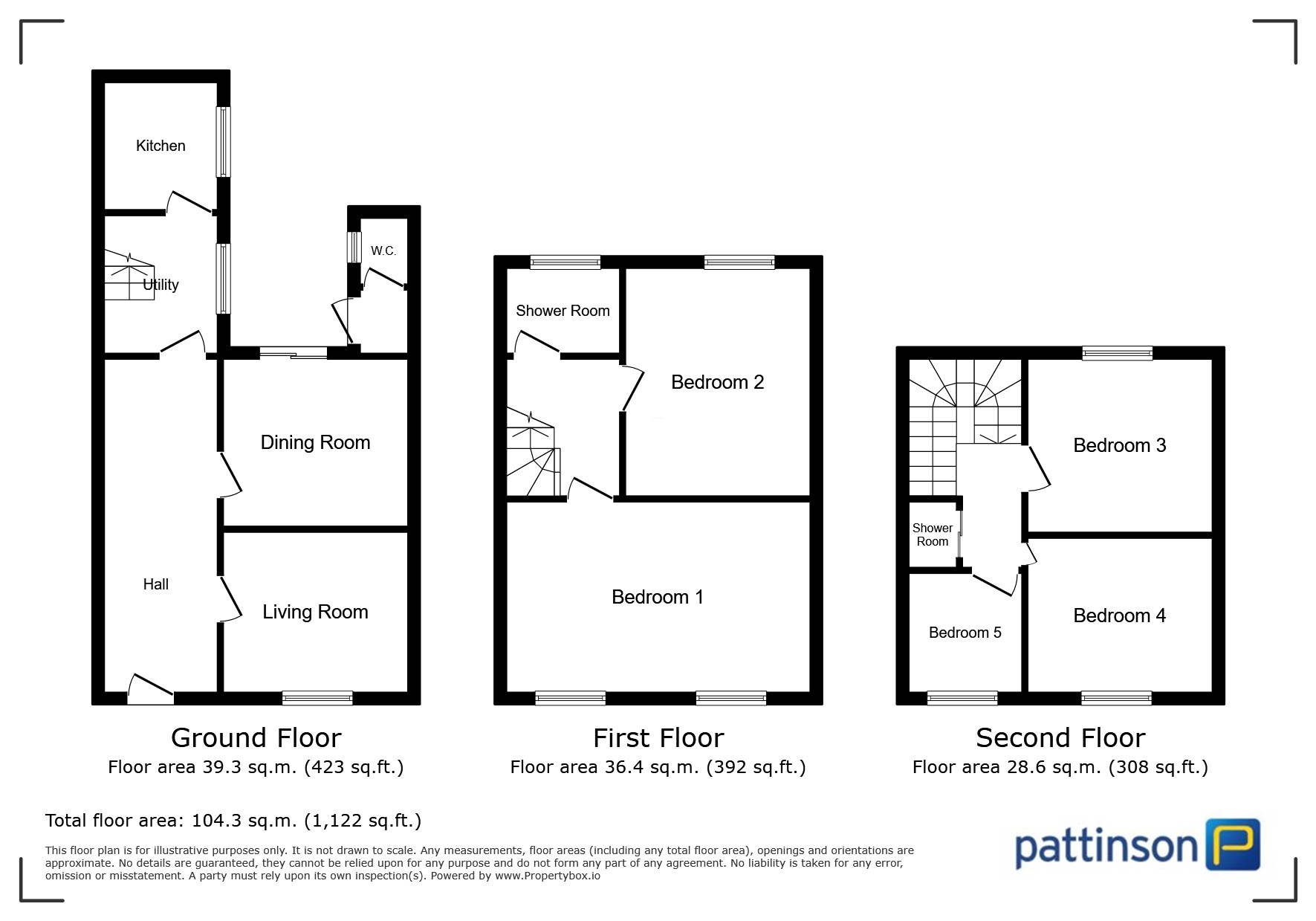 42, York Road, Hartlepool floorplan