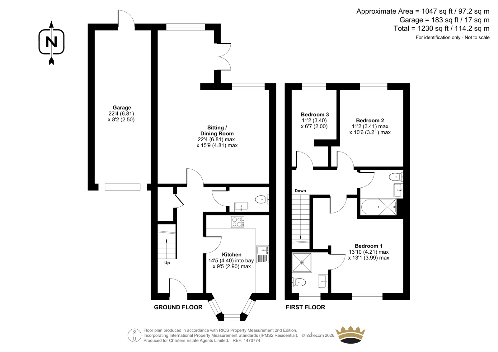 4, Hawkins Way, Hampshire floorplan