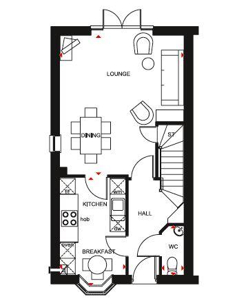 3 Bedrooms Semi-detached house for sale in 