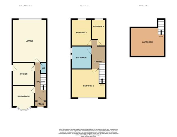 92A, Ferry Road, Hockley floorplan