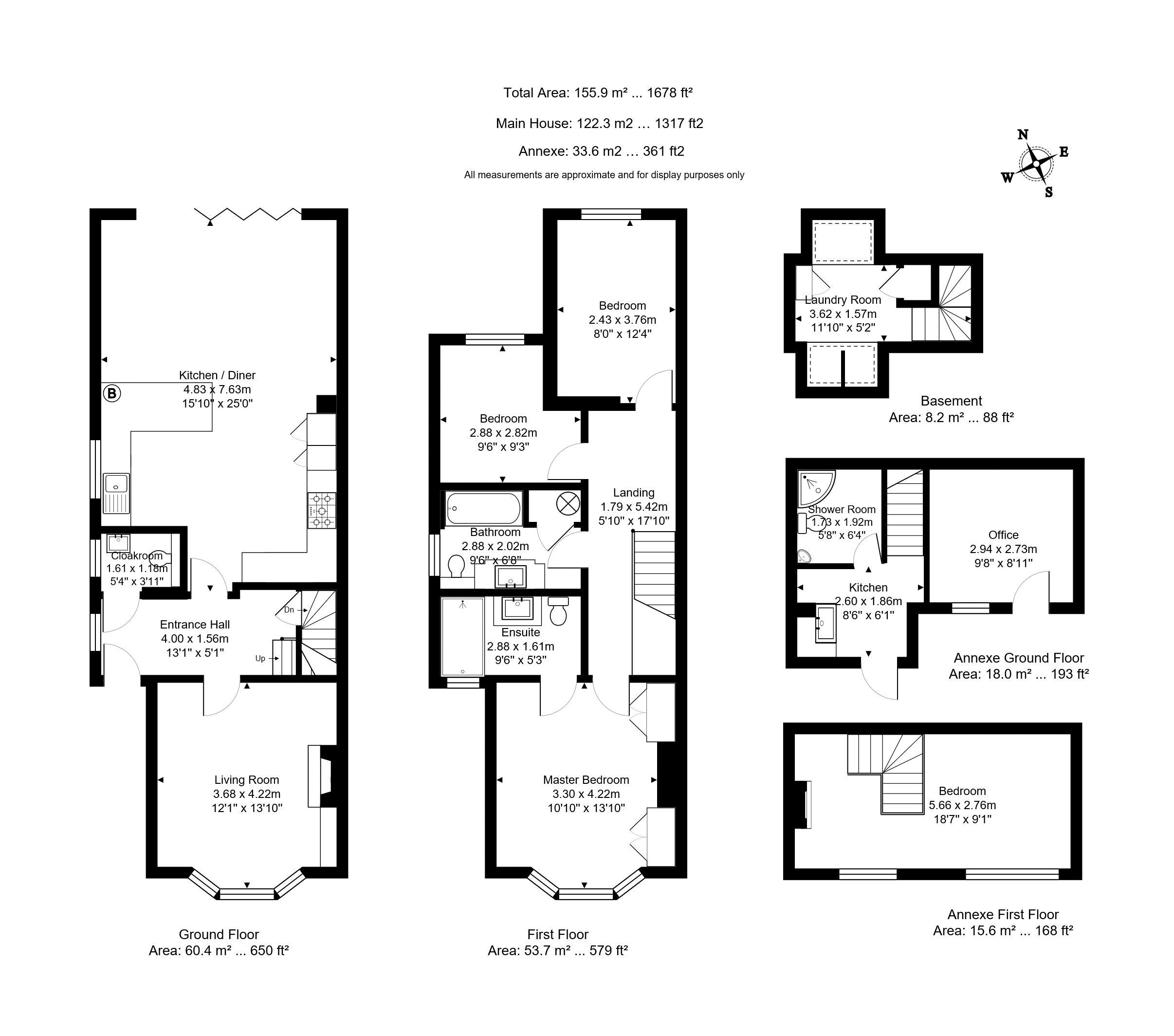 3 Bedrooms Semi-detached house for sale in Princes Street, Tunbridge Wells TN2