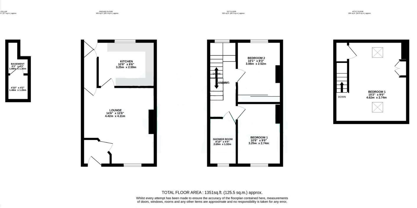 47, Park Road West, Huddersfield floorplan