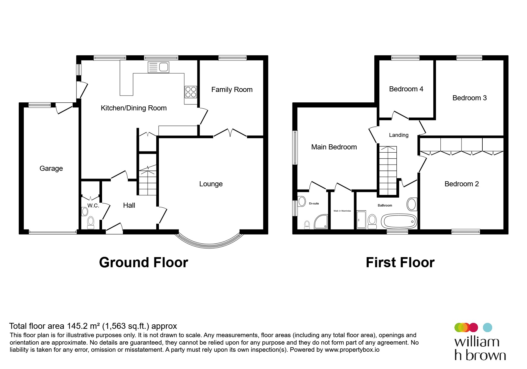 2, Larchdale, Huddersfield floorplan