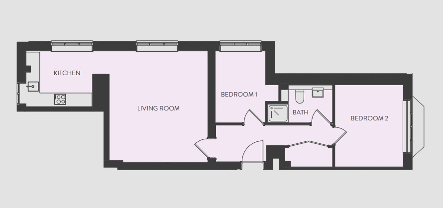 Apartment 5, The Stamford Arms,, Lymm Road, Altrincham floorplan