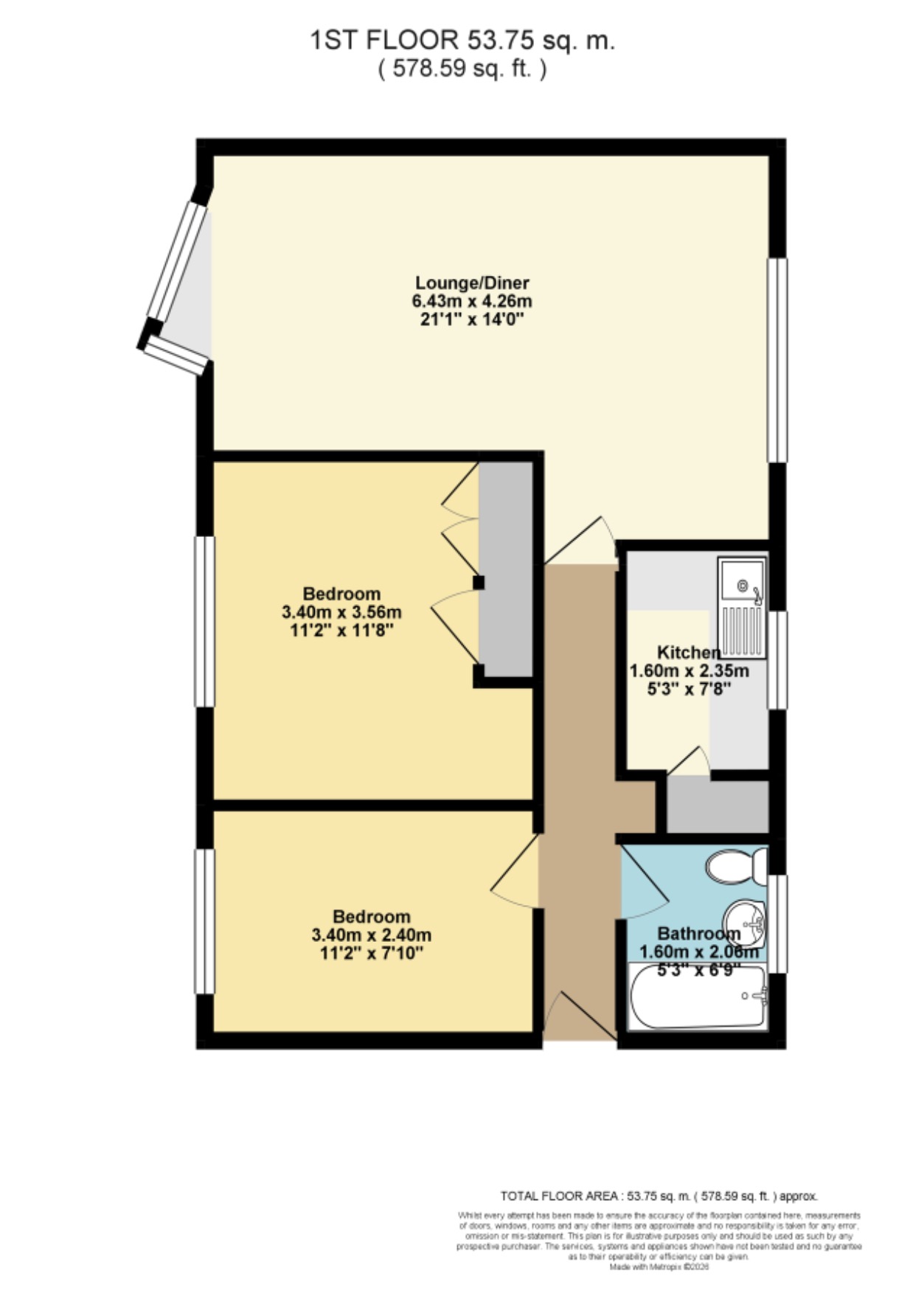 7 Bayle Court,, The Parade, Kent floorplan