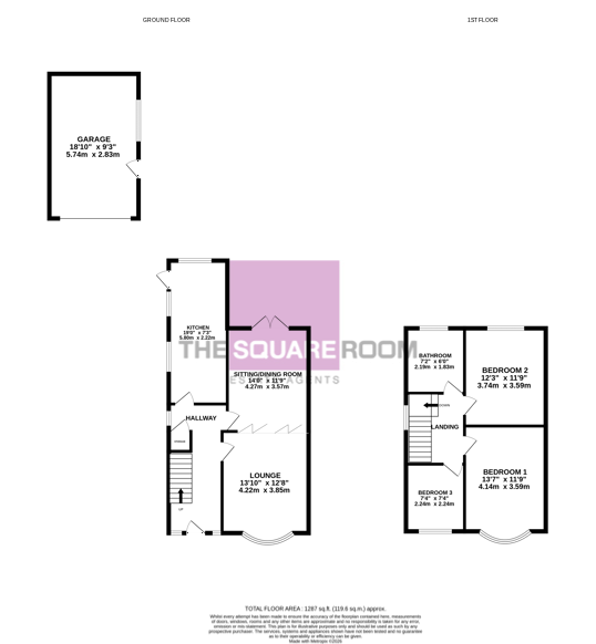 10, Rydal Avenue, Fleetwood floorplan