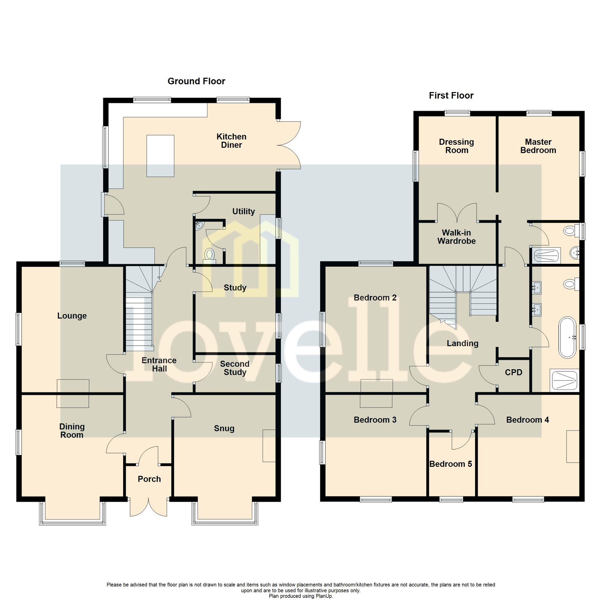 Warren House Warren Road, Louth floorplan