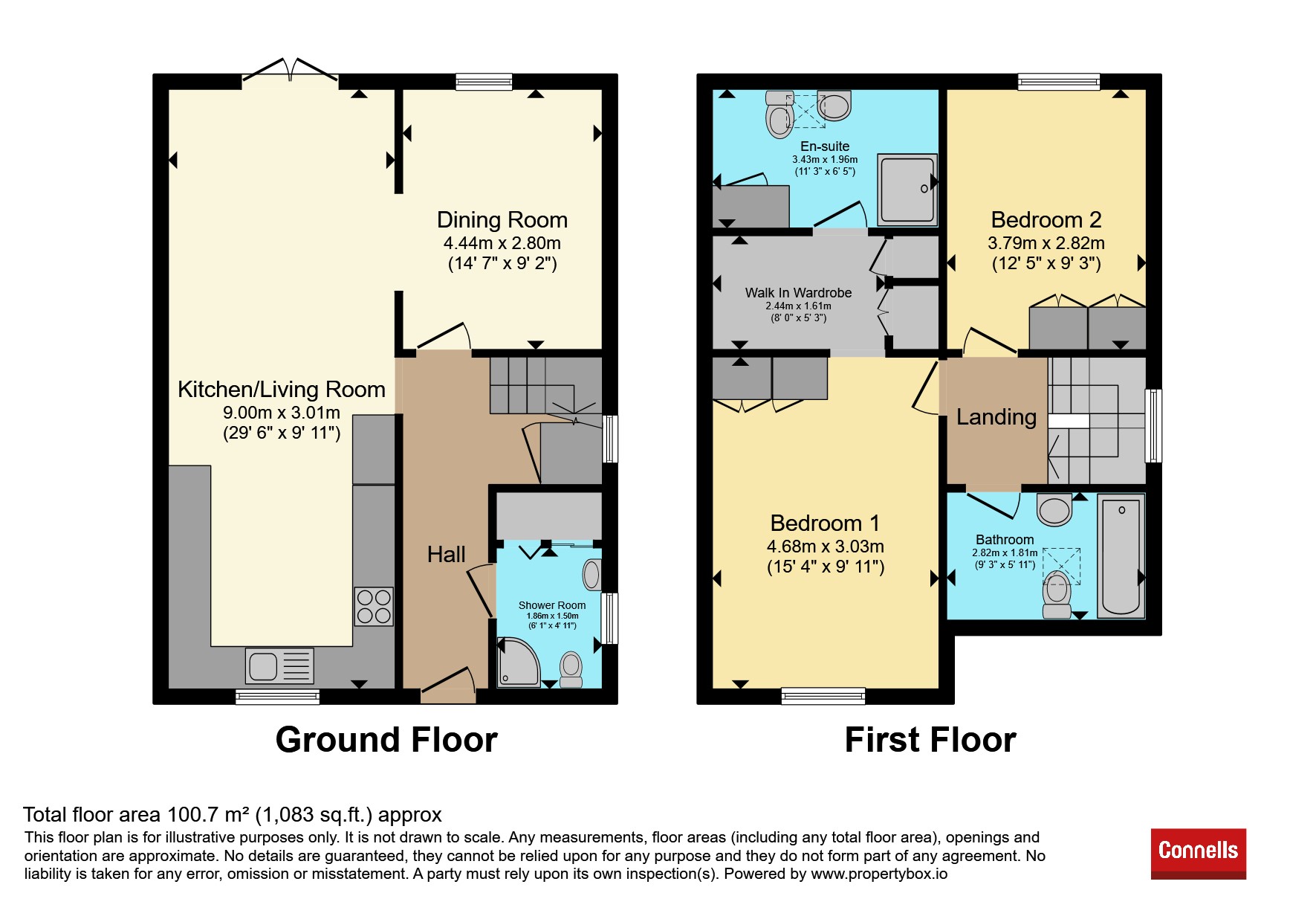 5, Princes Court, High Street, Dorchester floorplan