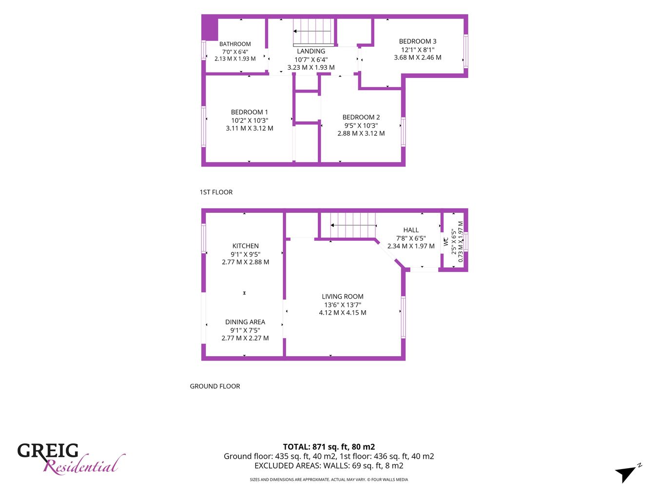 11, Riverbank Place, Kilmarnock floorplan