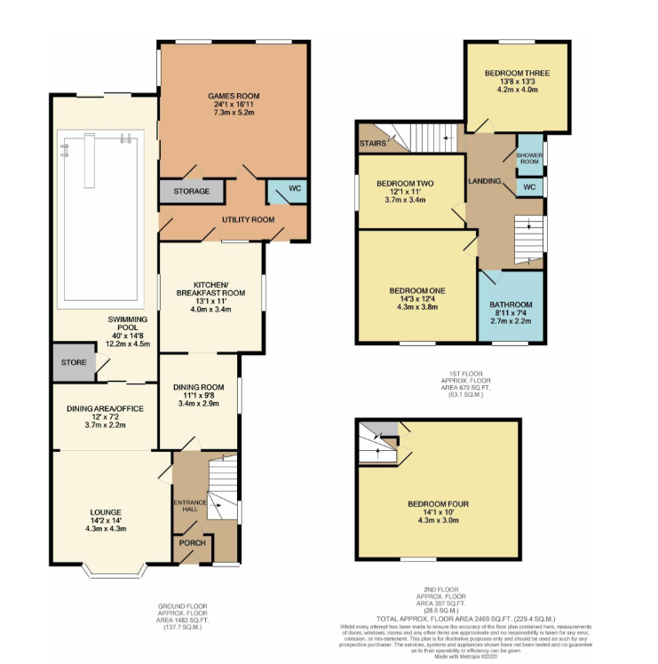 10, Bar Lane, Wakefield floorplan