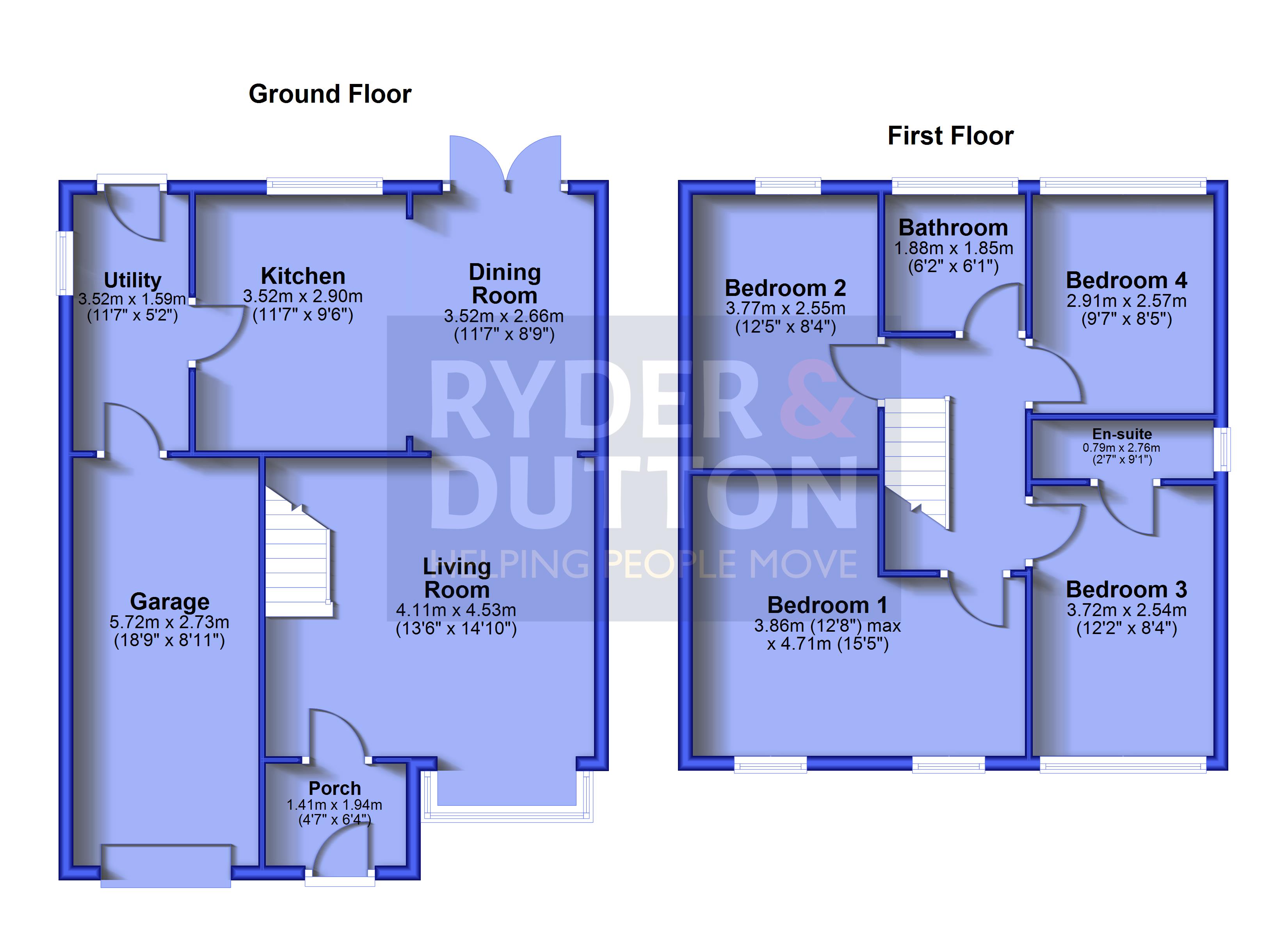 41, Fieldfare Way, Greater Manchester floorplan