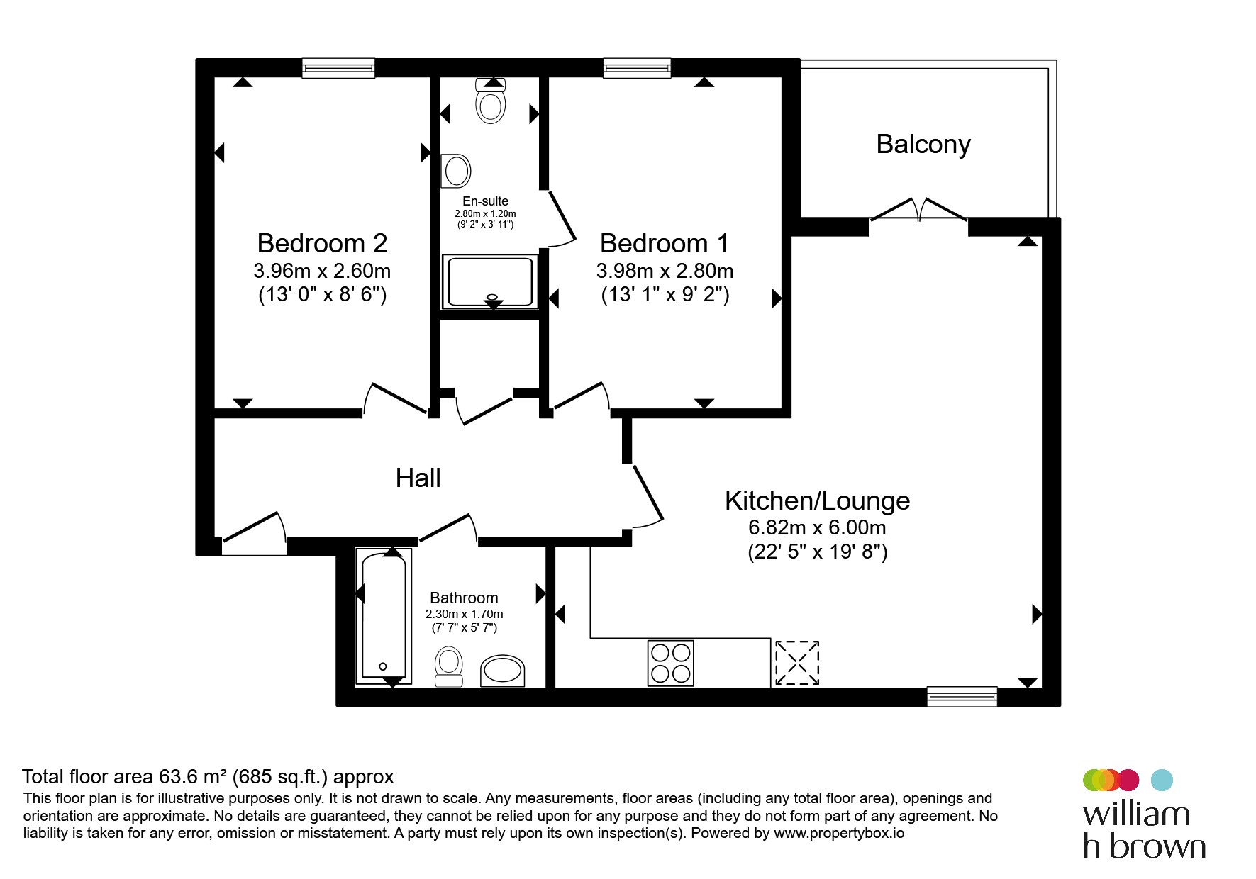 Flat 5, 56, Railway Street, Chelmsford floorplan