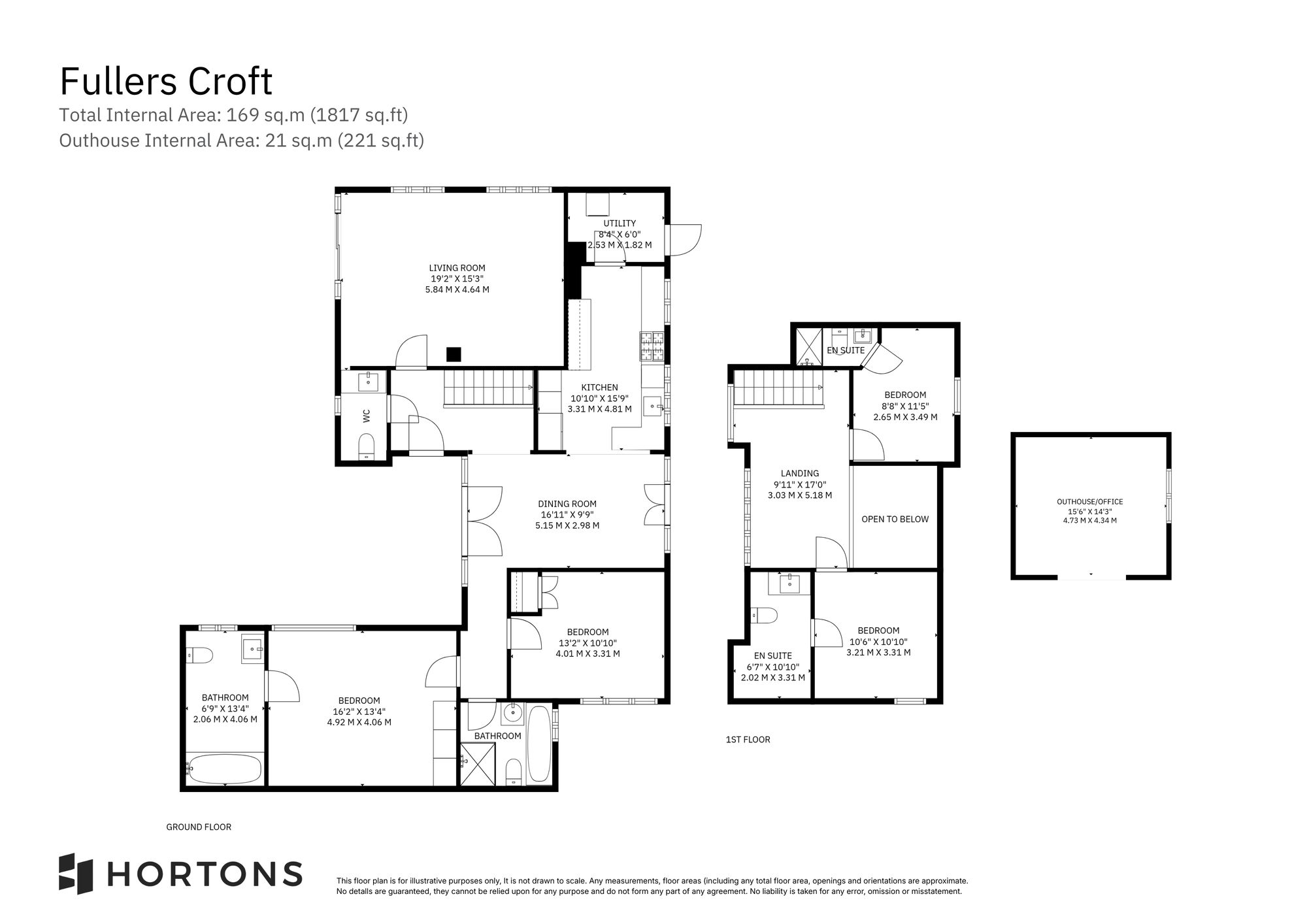 Fullers Croft Brightling Road, Heathfield floorplan