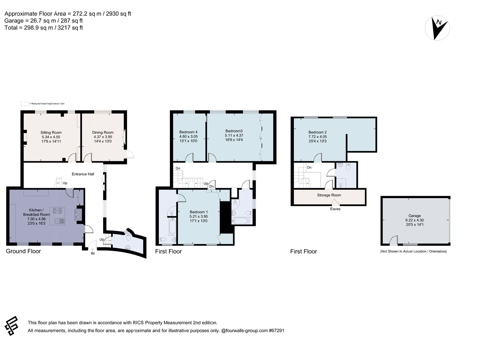 Old Vicarage West,, Rectory Gardens, Berkshire floorplan