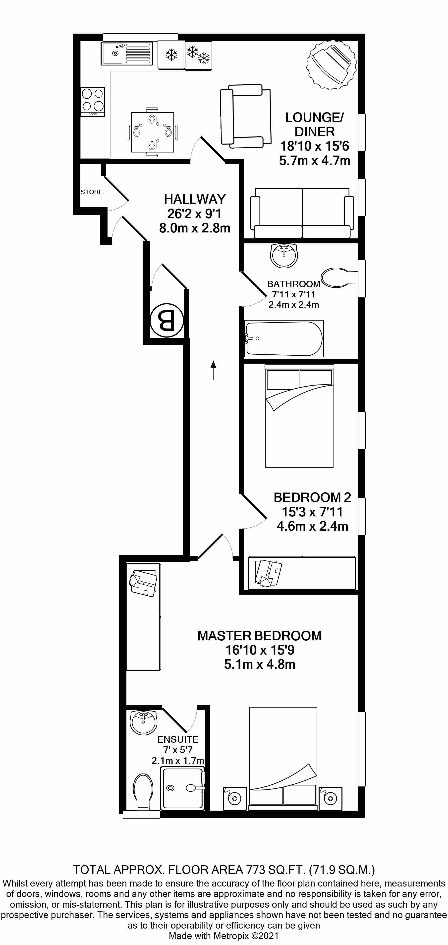 Marina Road, Douglas, Isle Of Man IM1, 2 bedroom flat to rent