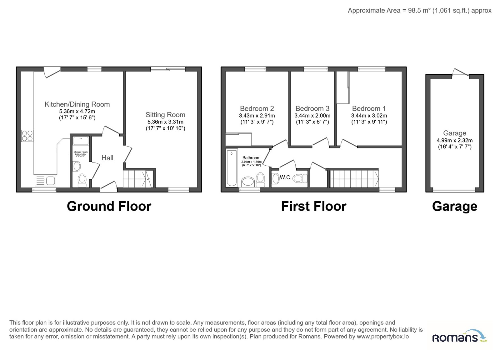 12, Nutley, Bracknell floorplan